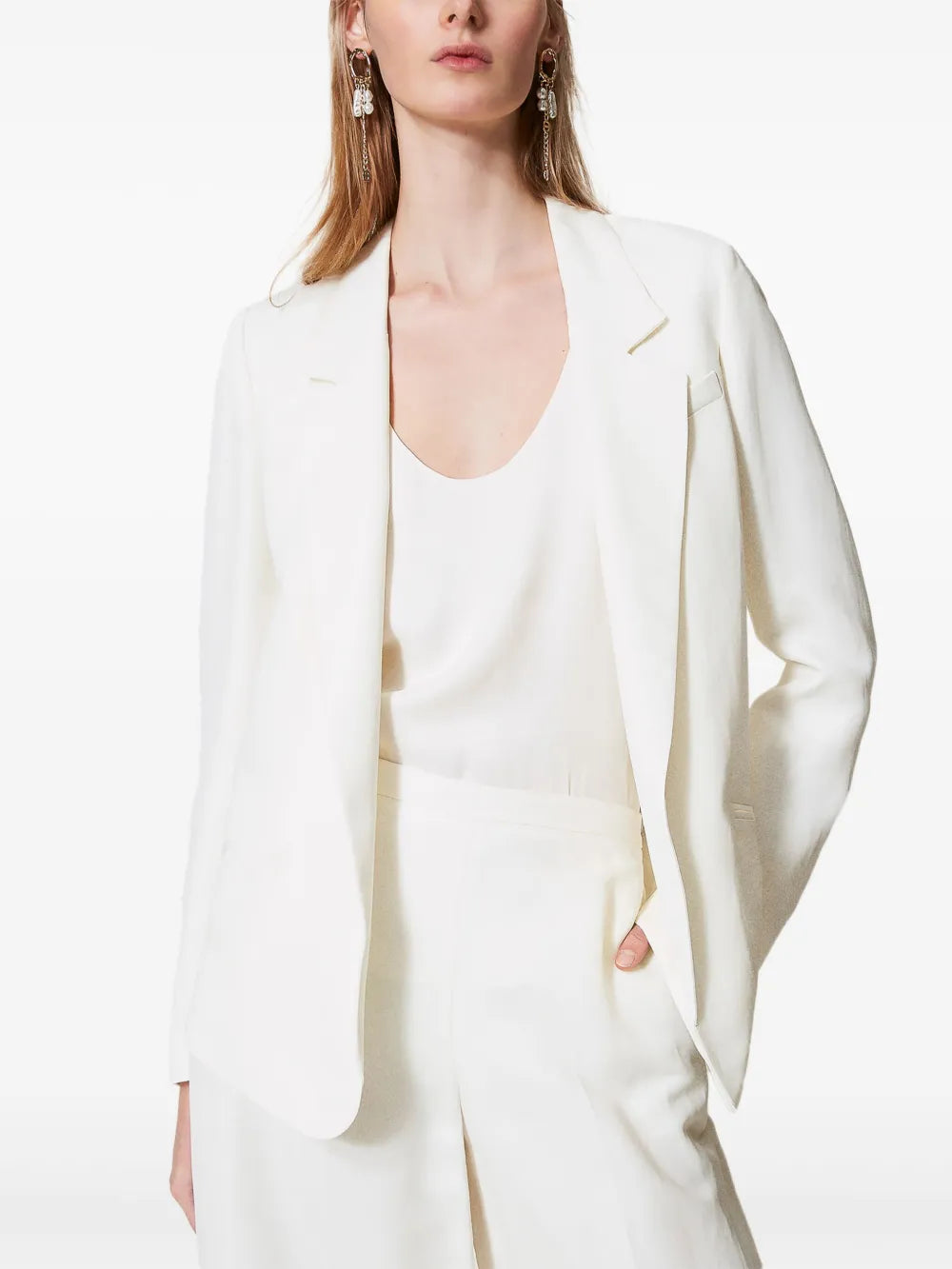 Open-Front Blazer