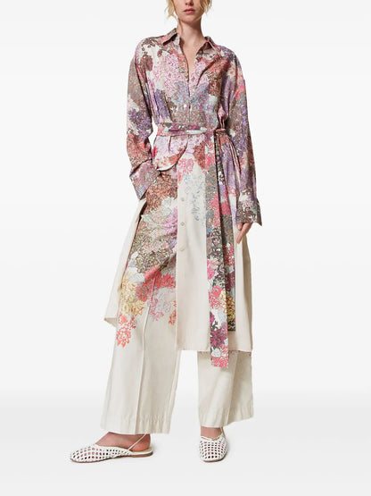 Floral-Print Dress