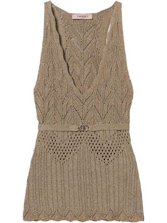 Lurex-Detail Top