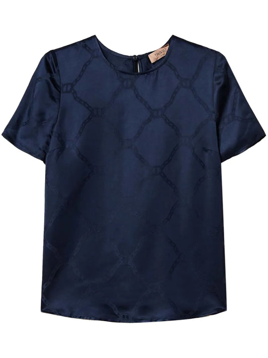Oval T-Jacquard T-Shirt