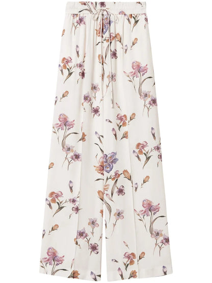 Crêpe De Chine Trousers