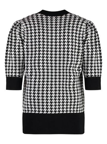 Graphic-Print Blouse