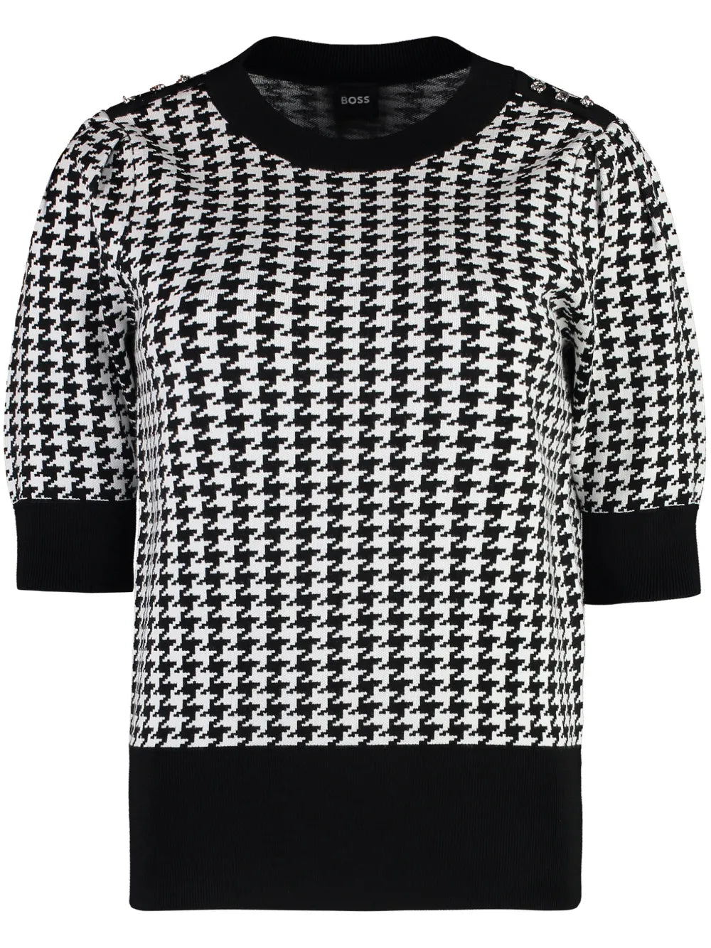 Graphic-Print Blouse