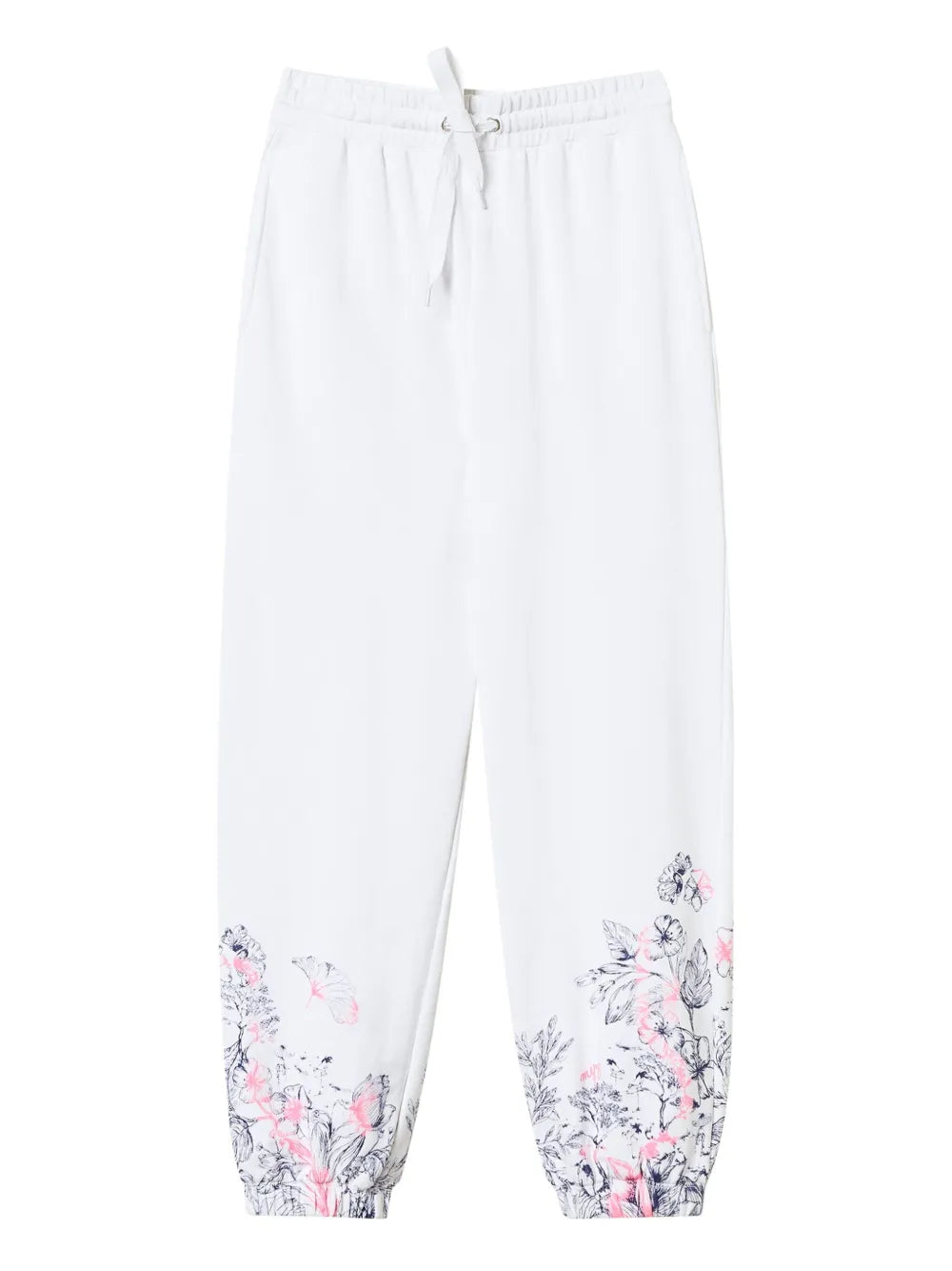 Floral-Print Track Pants