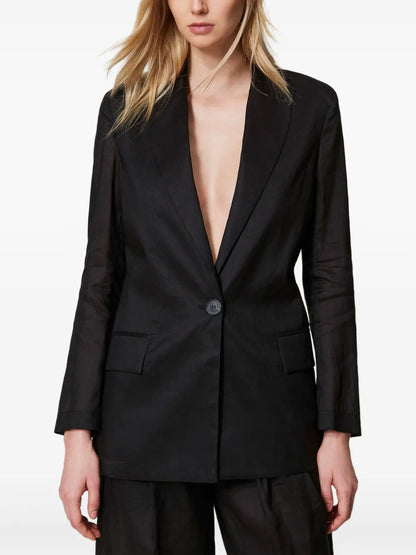 Woven Blazer