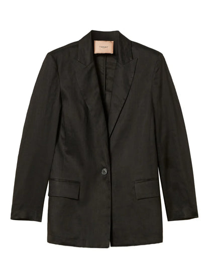Woven Blazer