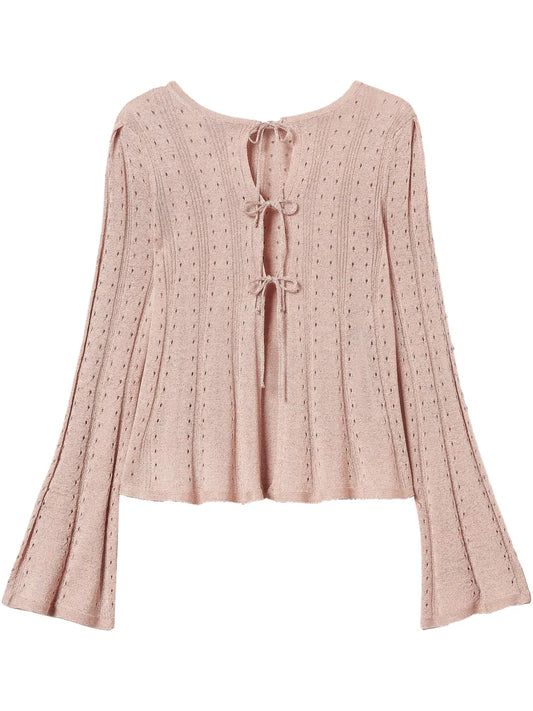 Open-Knit Cardigan