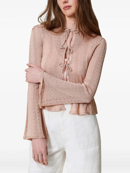 Open-Knit Cardigan