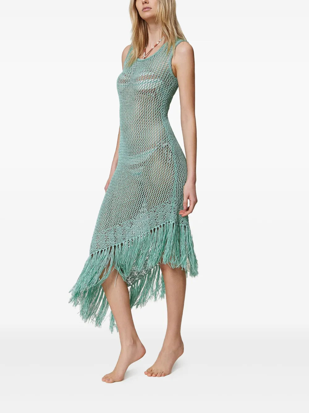 Crochet-Knit Dress