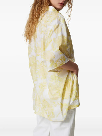 Floral-Print Shirt