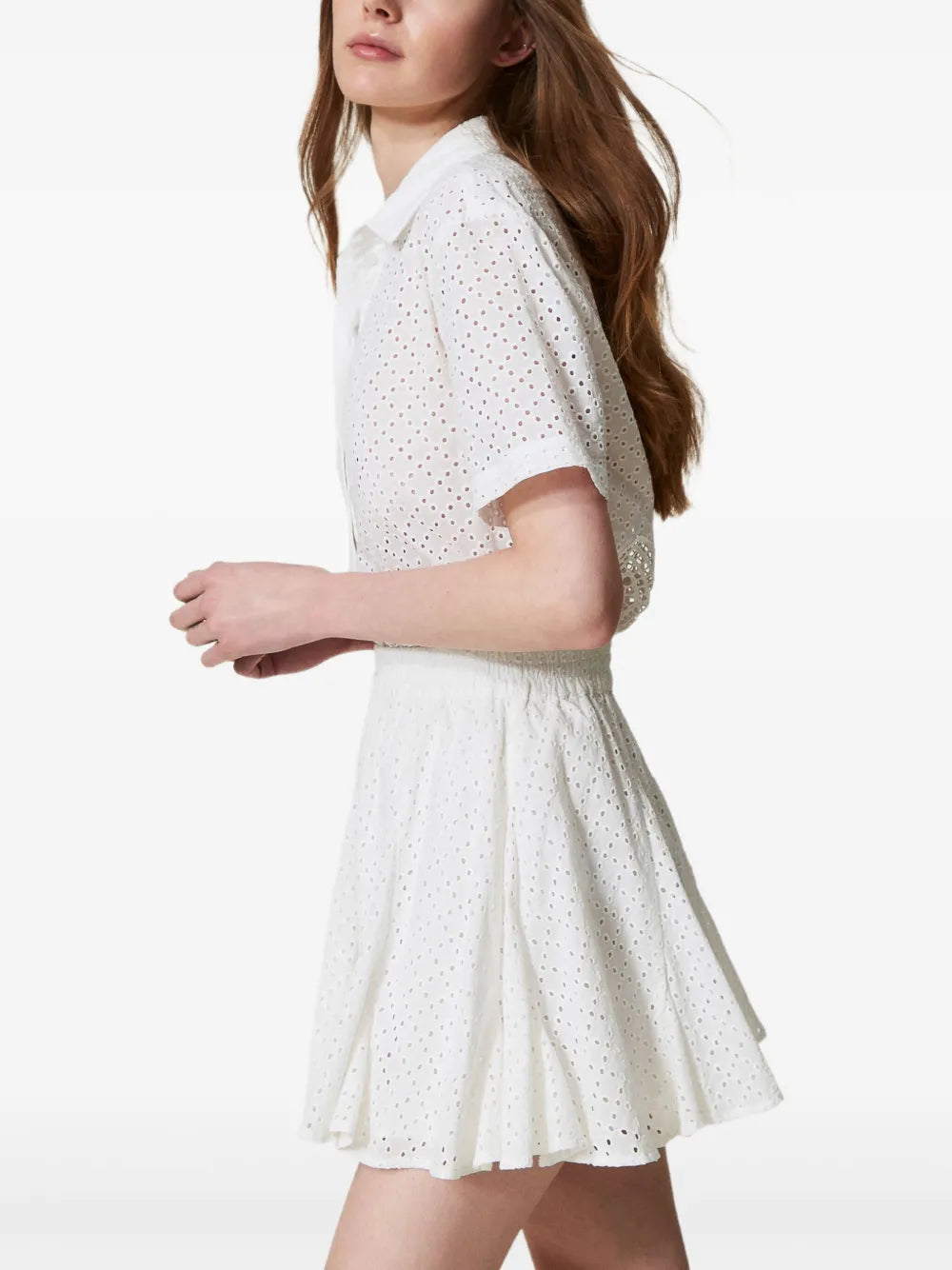 Broderie-Anglaise Skirt