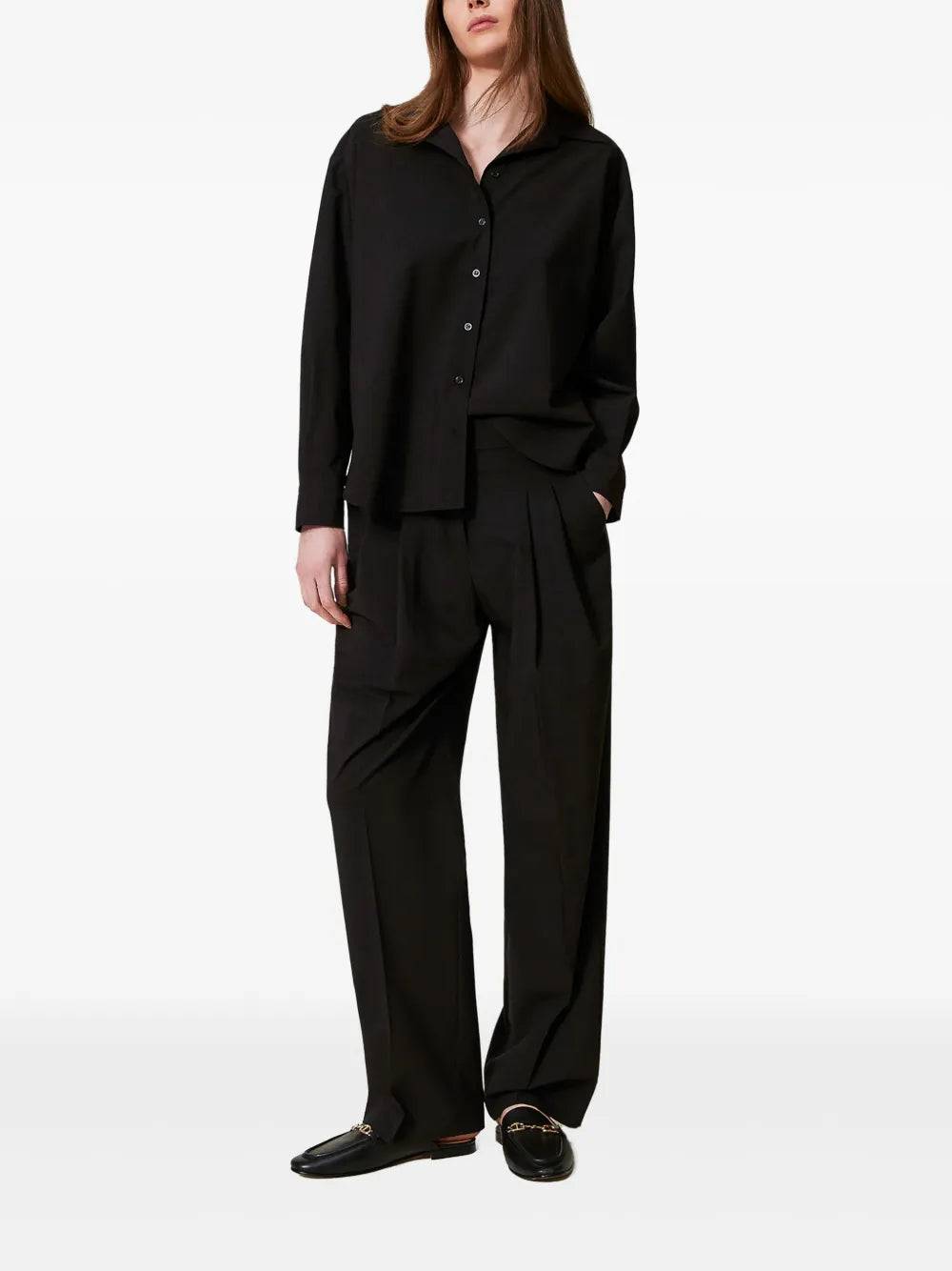 Double-Pleated Trousers