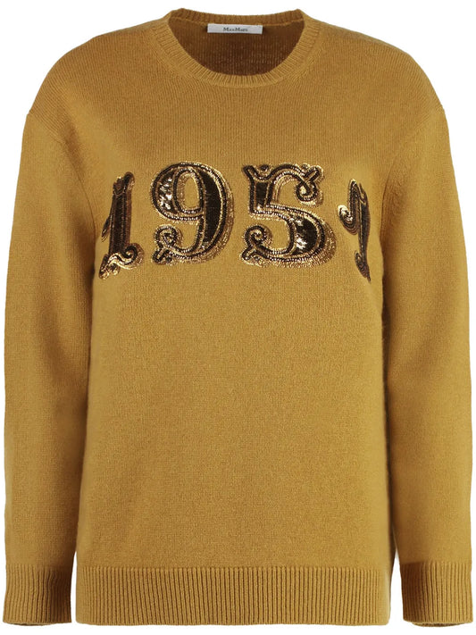 Sequin-Embellished Sweater