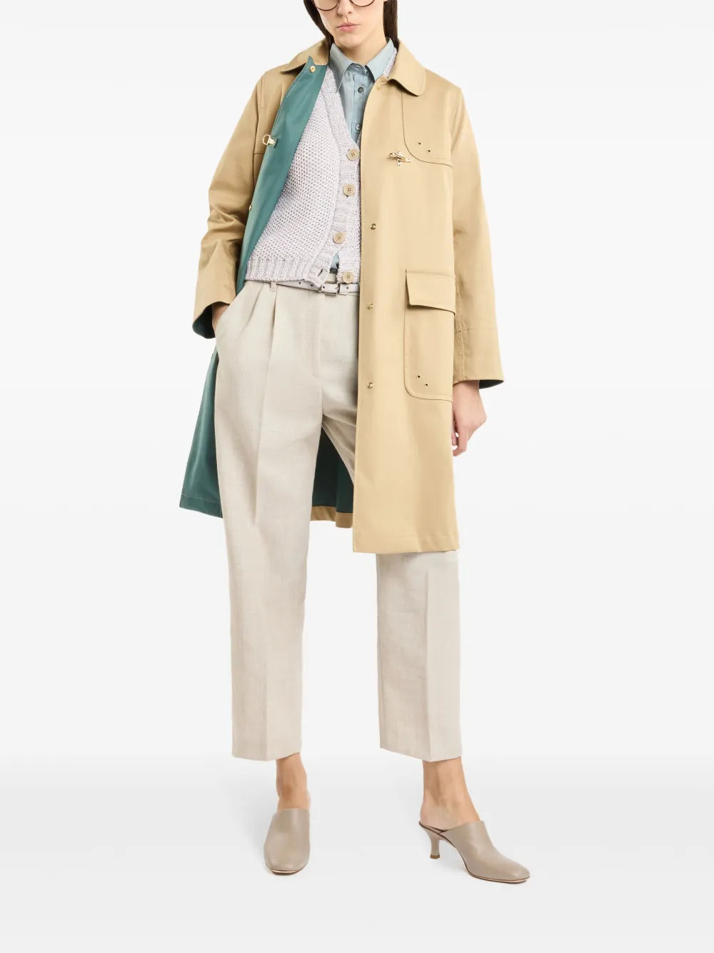 Cotton Trench Coat