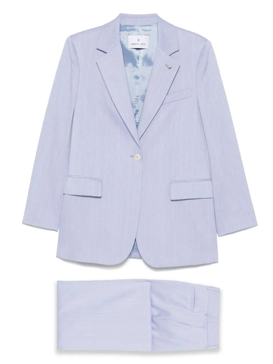 Pinstriped Suit