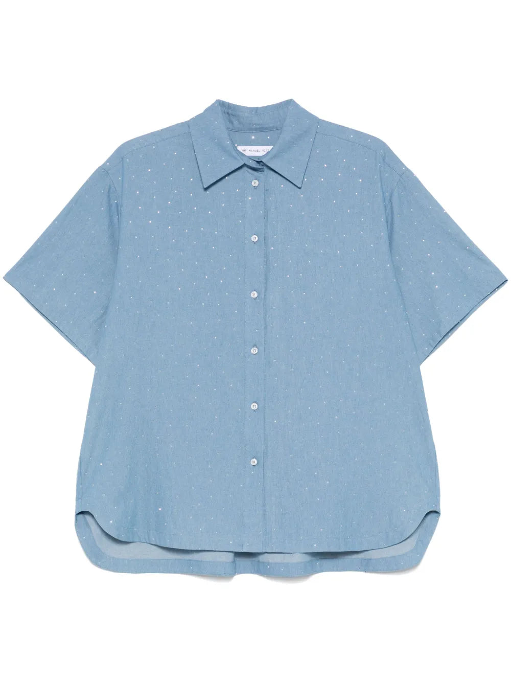 Rhinestone-Embellished Shirt