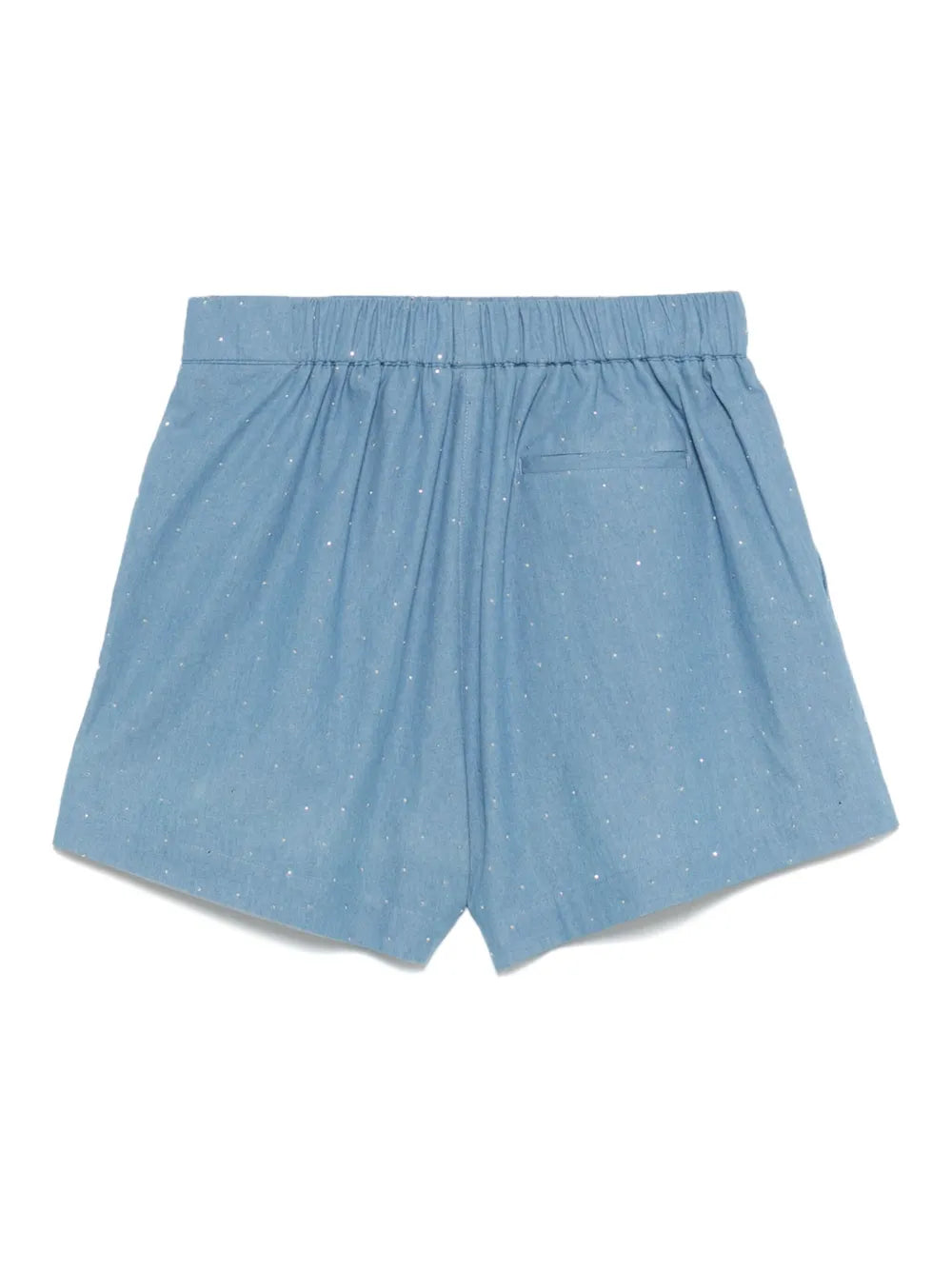 Studded Cotton Shorts