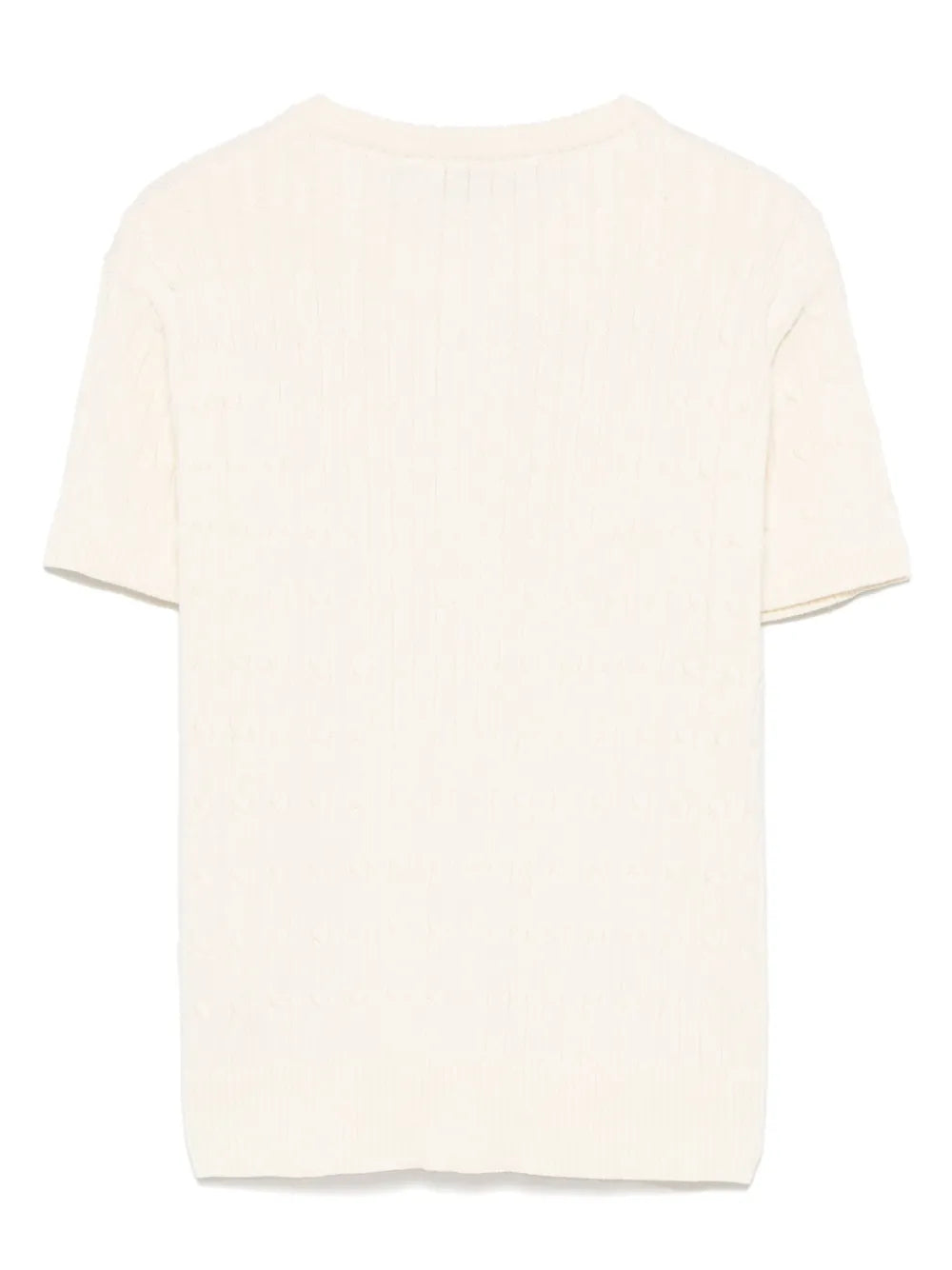 Cotton Short-Sleeve Cardigan