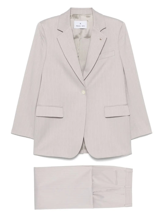 Pinstriped Suit