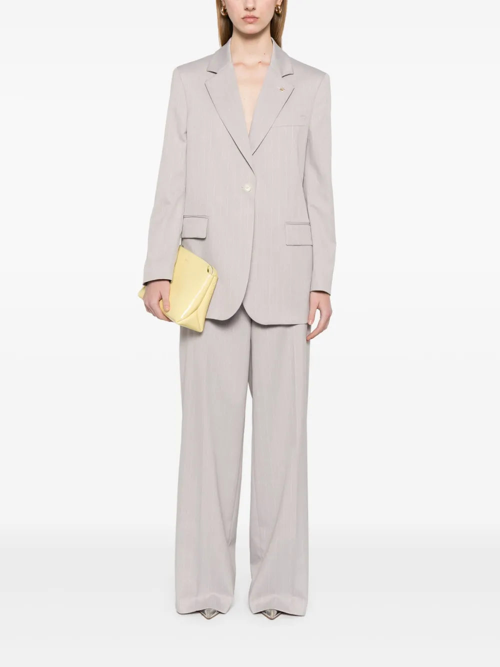 Pinstriped Suit