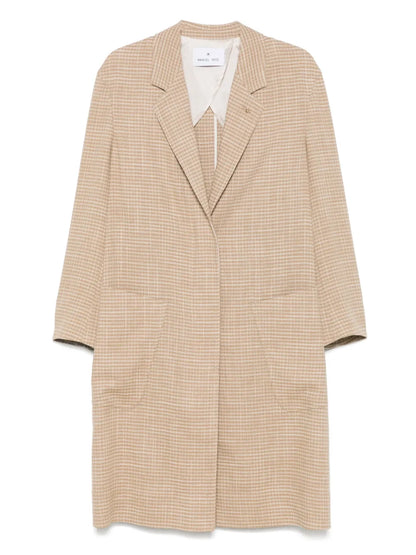 Checked Coat