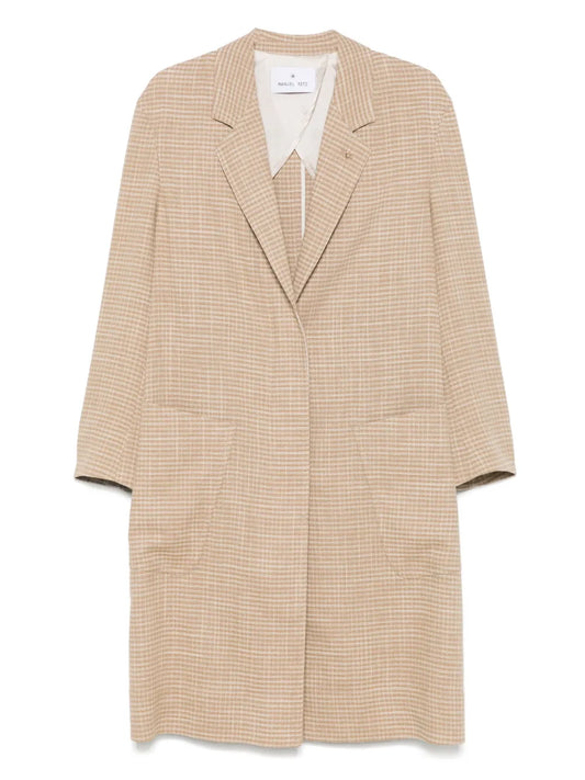 Checked Coat