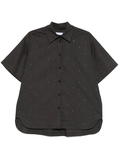 Rhinestone-Embellished Shirt