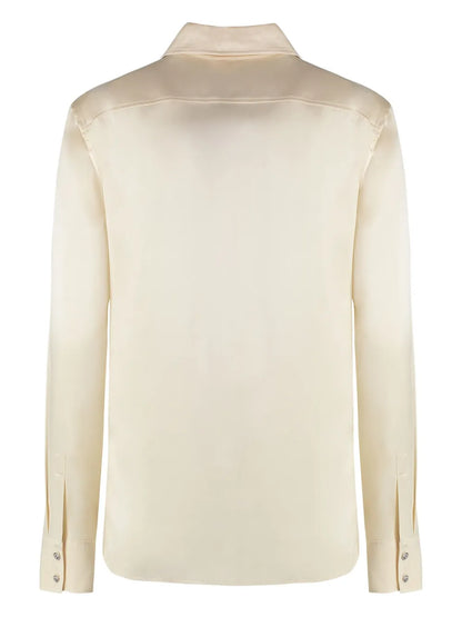 Satin-Finish Shirt