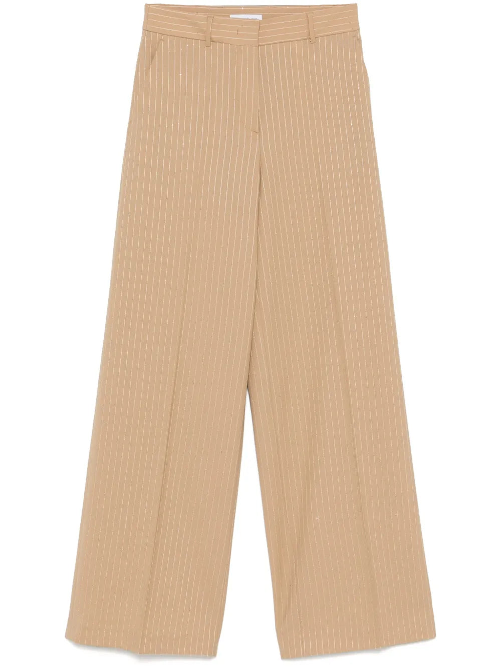 Sequinned Pinstripe Trousers