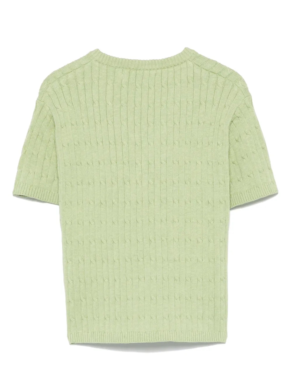 Cable-Knit T-Shirt