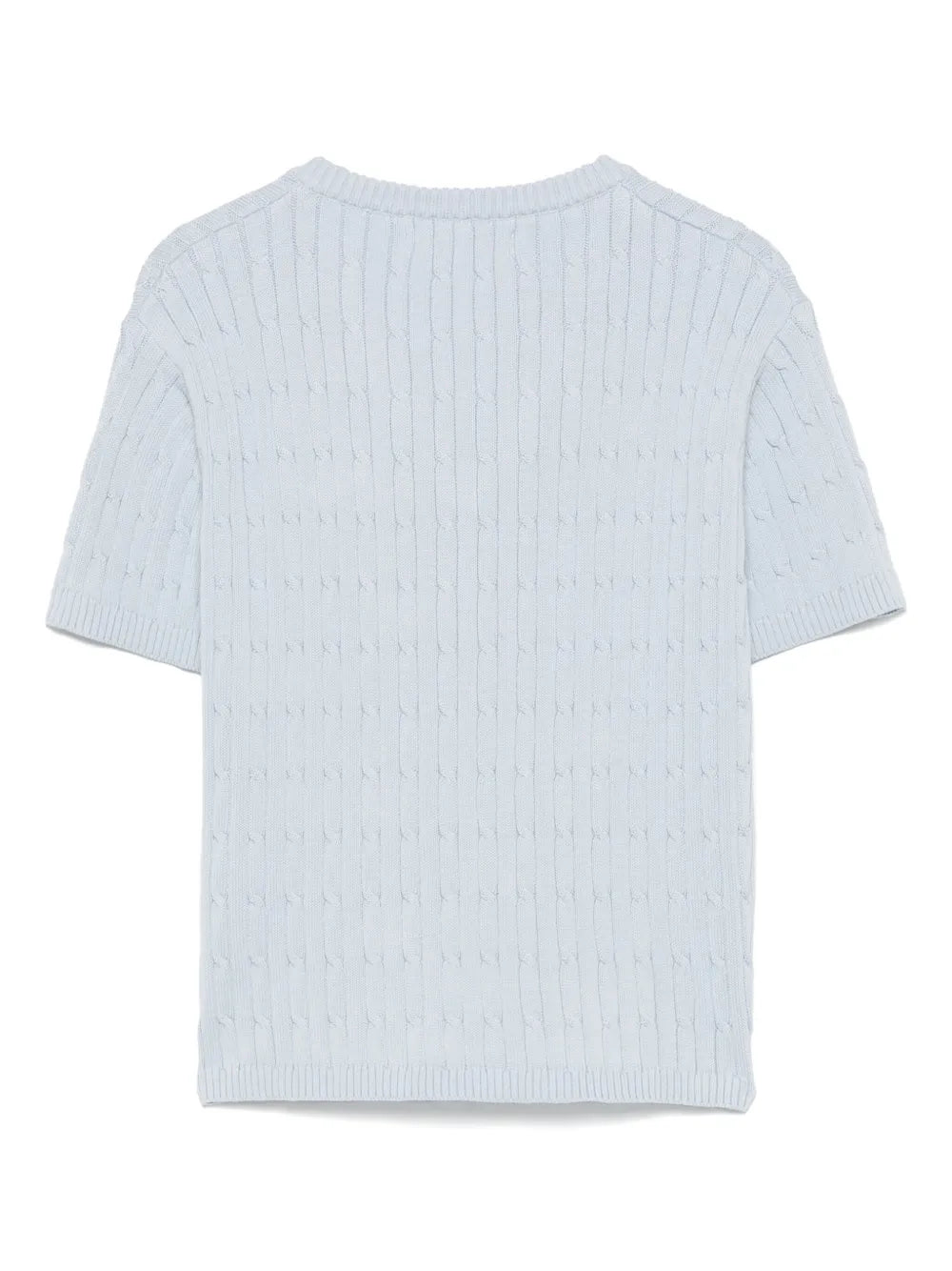 Cable-Knit T-Shirt