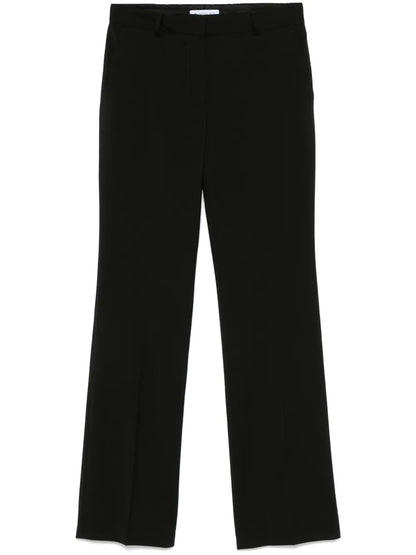 Wool Flared Trousers