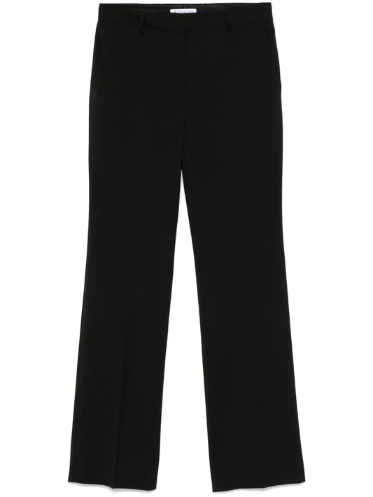 Wool Flared Trousers