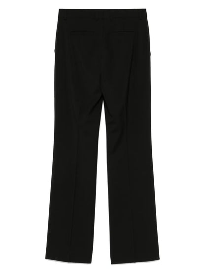 Wool Flared Trousers