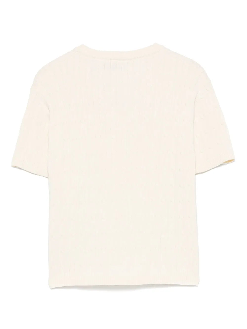 Cable-Knit T-Shirt
