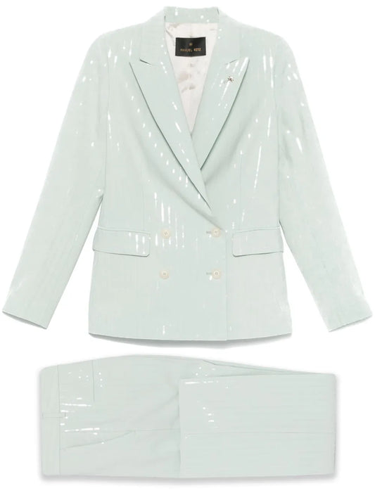 Sequin-Embellished Suit