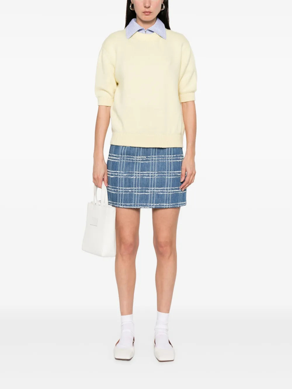 Denim Mini Skirt