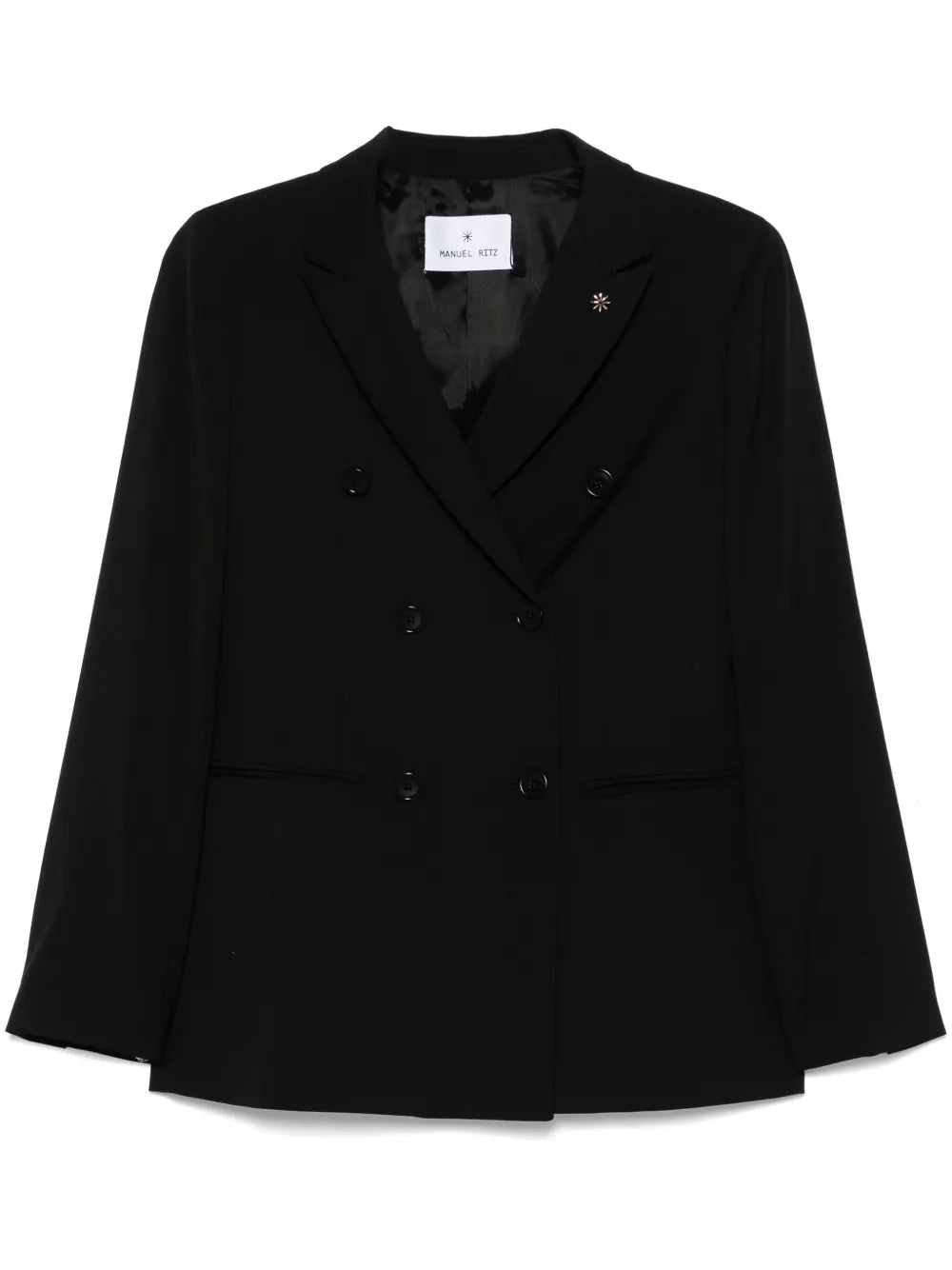 Double-Breasted Virgin Wool Blazer