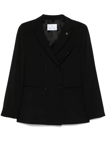Double-Breasted Virgin Wool Blazer