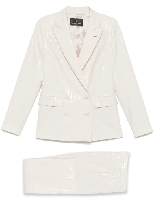 Sequin-Embellished Suit