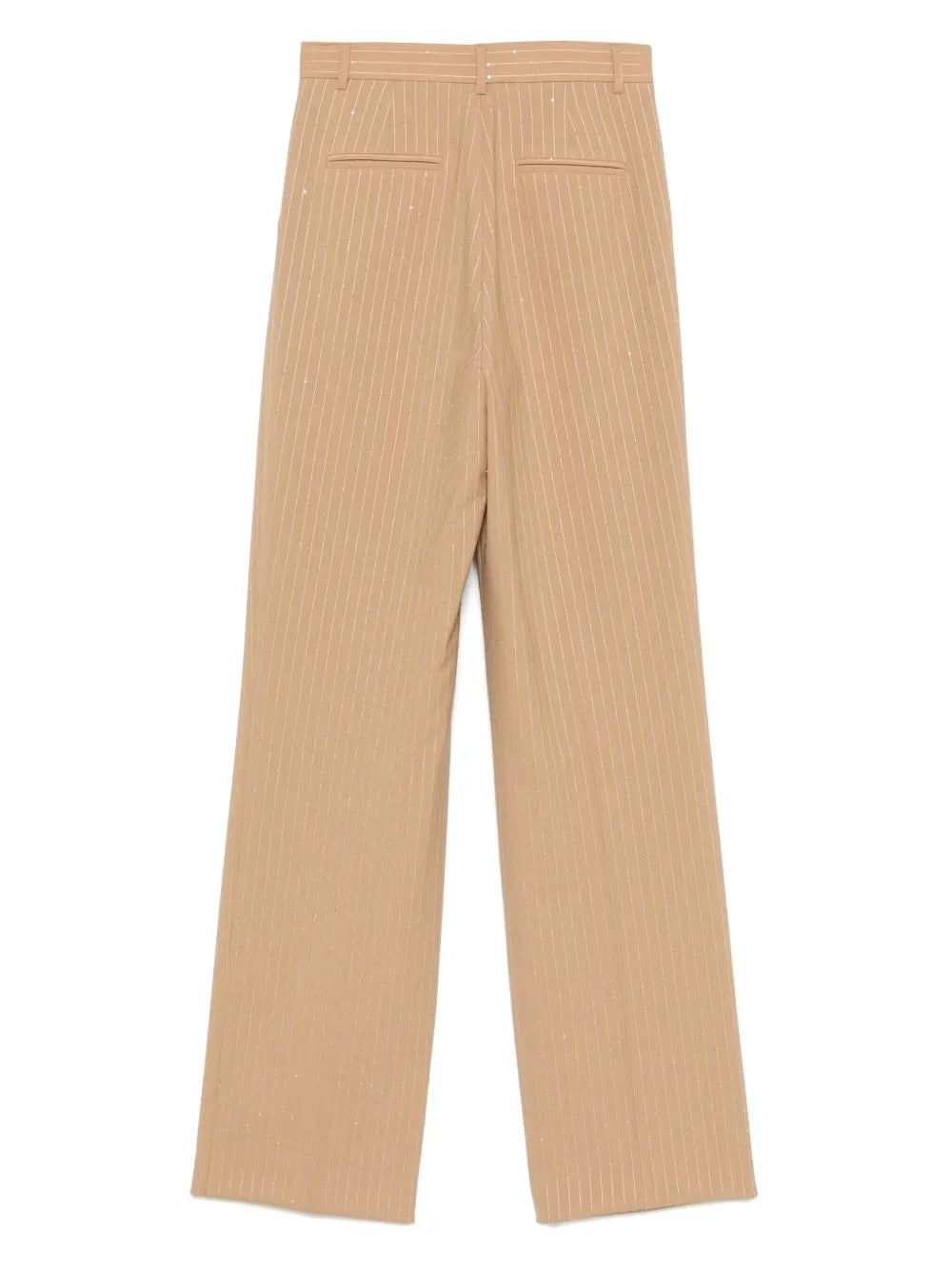 Sequinned Pinstripe Trousers