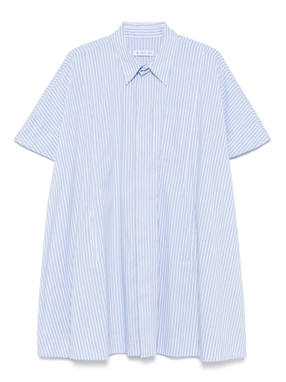 Striped Shirt Dress