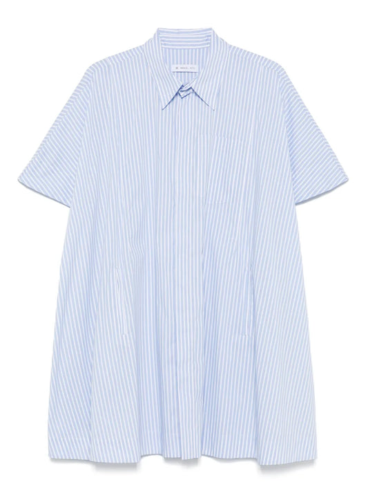 Striped Shirt Dress