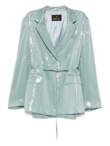 Sequin-Embellished Blazer
