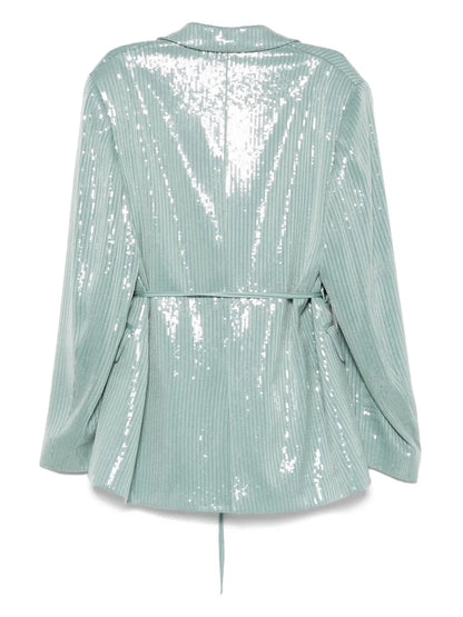 Sequin-Embellished Blazer
