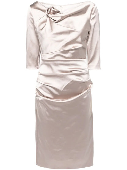 Draped Detailing Dress