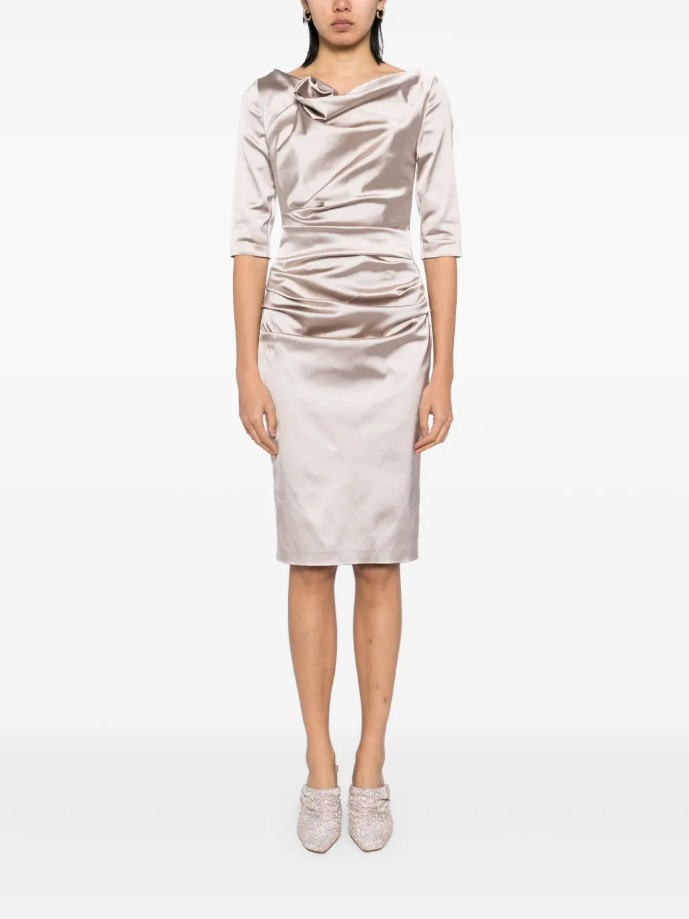 Draped Detailing Dress
