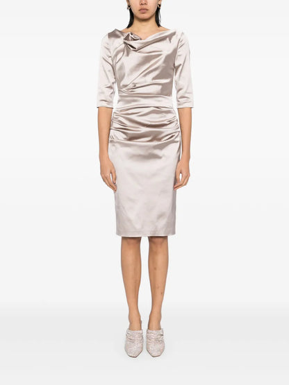 Draped Detailing Dress