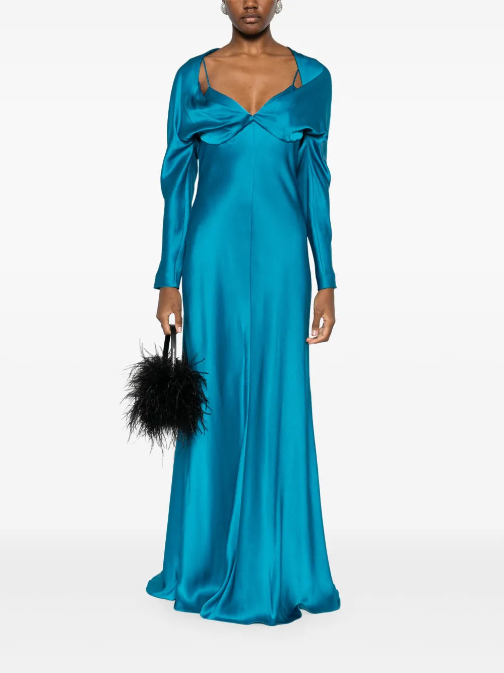 Satin Maxi Dress