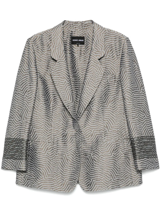 Striped Blazer